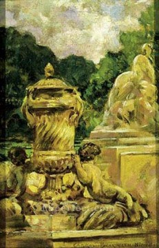 Jardín de la Fontaine Aa Nimes Francia James Carroll Beckwith Pinturas al óleo